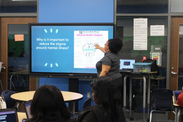 Winton Woods high school qualified behavioral health specialist (QBHS) certification stigma presentation.