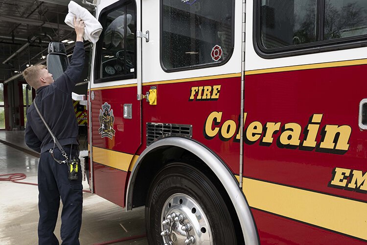 The cost of a new fire truck now approaches $2 million.