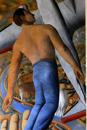 "Man airborne" at Lunken Airport 