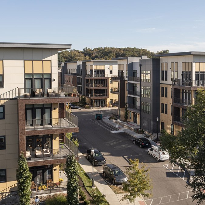 For The RED, a major modification to the planned development was required to shift to multifamily.