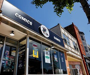 Chris acknowledges the challenge of setting up a specialty shop in a smaller market, but he said many customers have expressed appreciation for providing a haven for comic-book buffs.