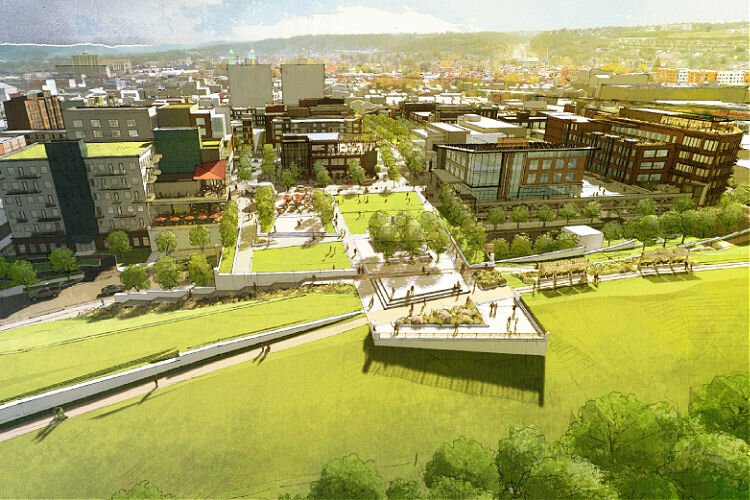 Rendering of IRS site
