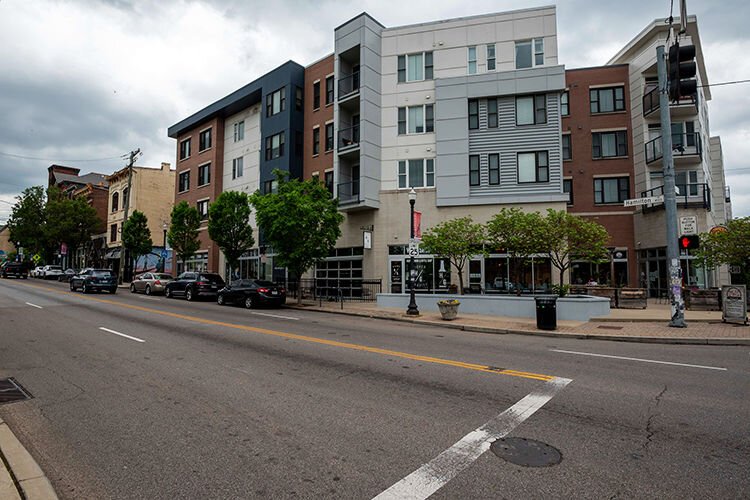 Located on the corner of Blue Rock Road and Hamilton Avenue, Vandalia Point is a 50-plus unit development providing housing for those with 30-60% AMI.