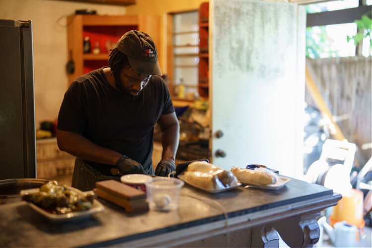 2024 Duncanson Artist-in-Residence, Tunde Wey (chef) photo credit: Jonathon Peterson