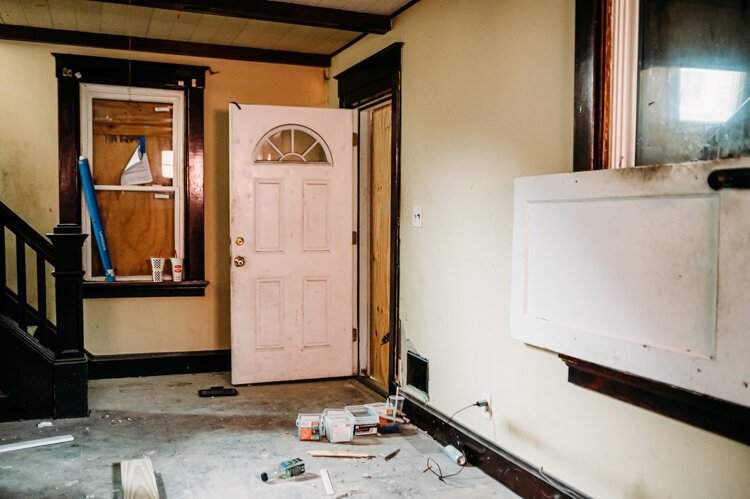 Inside an East Price Hill house The Port bought from Raineth Housing.