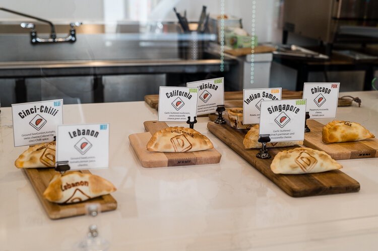 The Empanada's Box offers dozens of varieties. 