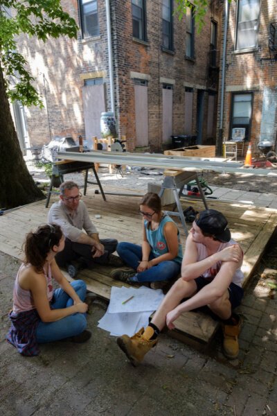 Miami University Design Build at 1512 Elm redesign