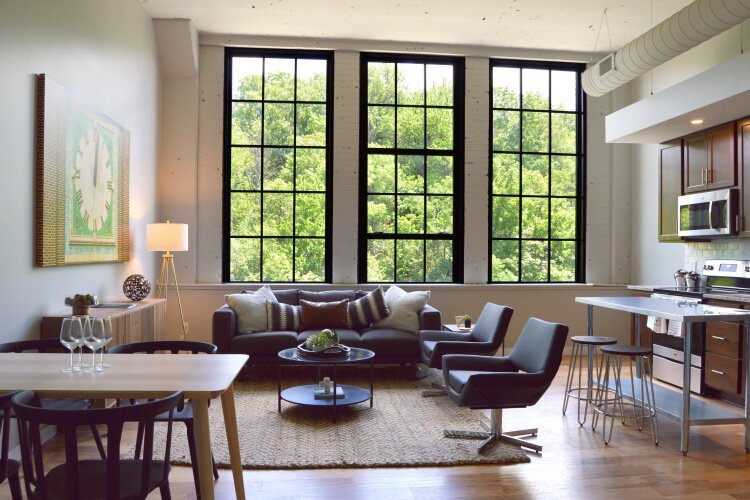 The interior of The Baldwin/Elevar Design