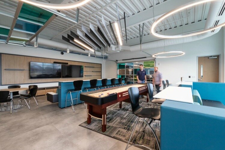 Moody Nolan DHL office break area