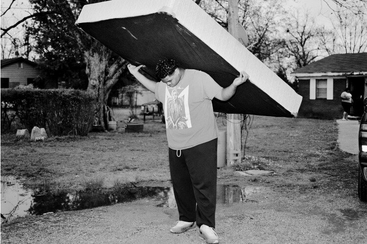 Sohrab Hura (b. 1981), India, untitled inkjet print from “The Levee,” a suite of 83 photographs, 2016 (negative), 2018 (print), Gift of Sohrab Hura and Experimenter Gallery, Kolkata.