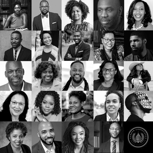 The speakers for the Cross-City Exchange.