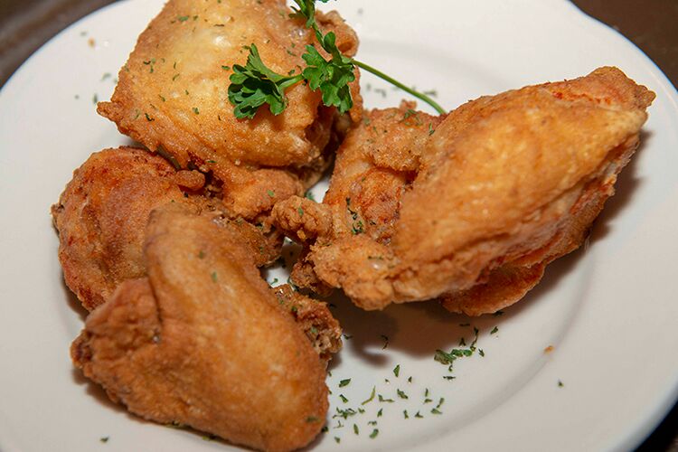 Both locals and visitors come for the fried chicken.
