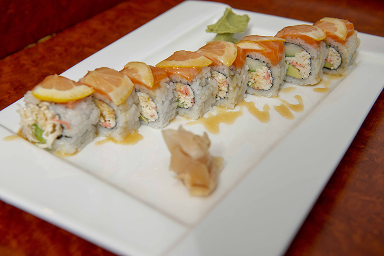The Mt. Lookout roll is a popular menu item. 