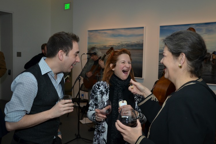 Attendees mingling at China's Geopolitics event.