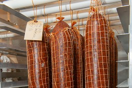 Panino's in-house, naturally cured meats