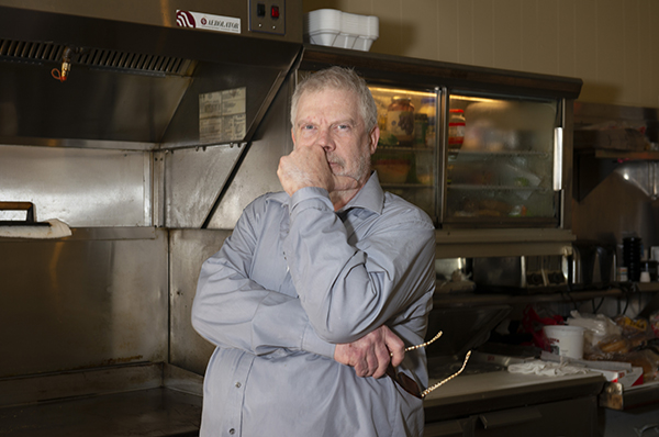 Joe Tucker, co-owner of Tucker's Restaurant