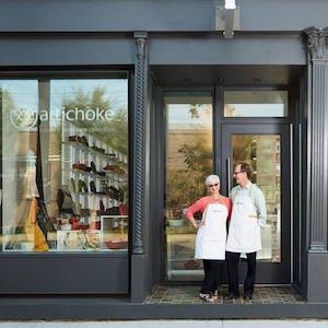 Brad and Karen Hughes, owners of Artichoke