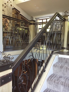 Kate Demske produces custom trellises, railings and other metalwork from her Solid Ground Studio location in Northside.