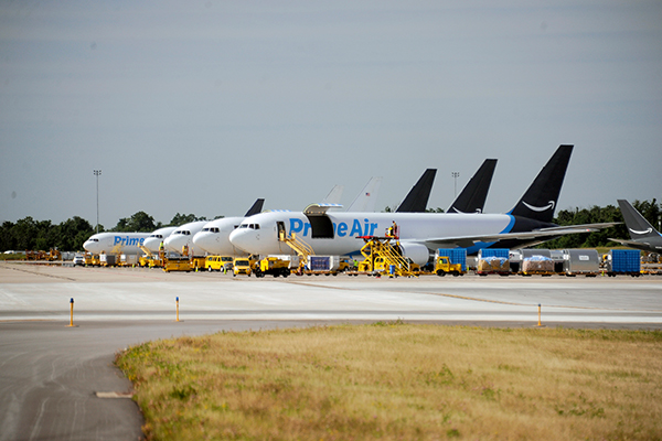 $1.5 billion Amazon Prime Air cargo hub will be the next big addition.