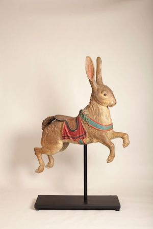 Rabbit (c. 1910), attributed to the Dentzel Company.