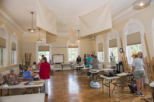 Arts programming at Baker Hunt (Photo by Joe Simon)