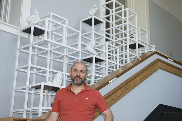 Carnegie exhibitions director Matt Distel (Photo by Joe Simon)