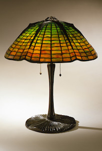 Heavy Ribs Reading Lamp, Circa 1905