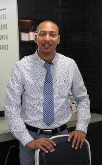 Cutman Barbershop's master barber Tarris Horton