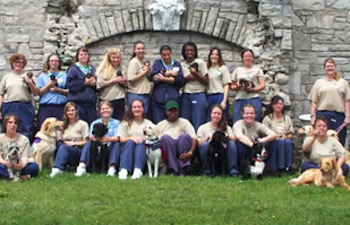 Dog training at Ohio Reformatory for Women