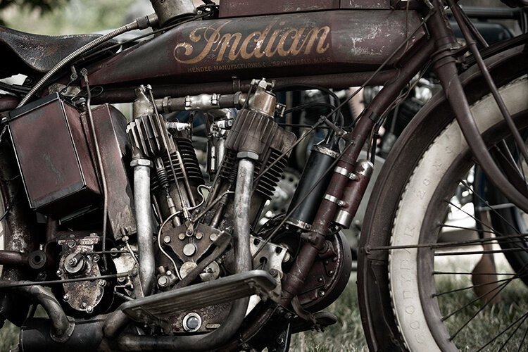 The 1914 Indian Hendee Special was a trailblazing motorcycle that offered an electric starter. However, battery failures proved commonplace, and Indian was forced to provide backup batteries.