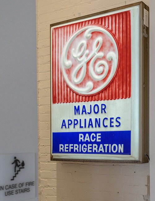 From the early ‘70s to earlier this decade, Race Refrigeration operated at the Gilbert Ave. location. Woody Melson Jr., the son of the company’s founder, was happy to sell the building to a nonprofit that provides job opportunities.