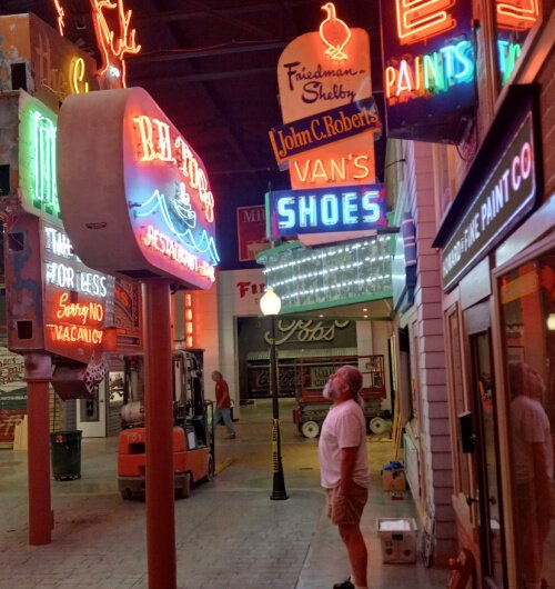 American Sign Museum founder Tod Swormstedt began planning the Sign Museum in 1999, and shepherded it through red tape, growth and development.