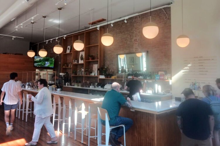 Opened this past February, the Allez Café has enjoyed consistently brisk business serving its signature pastries, sandwiches, soups, and beverages. 