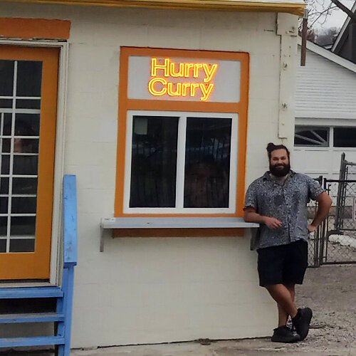 Ryan Saadawi operated the Hurry Curry concept as a popular food truck during the 2020 pandemic peak. He’s looking forward to reprising it as a carryout operation in Madisonville.