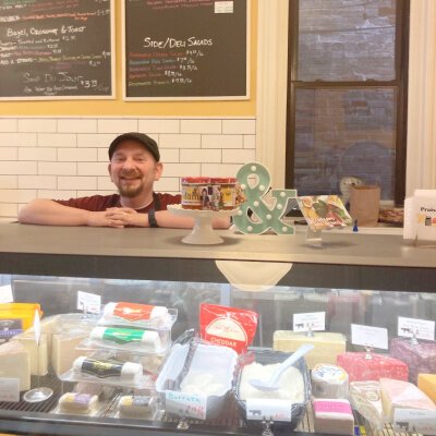 Co-owner Mark Dreibelbis, Morsel & Nosh