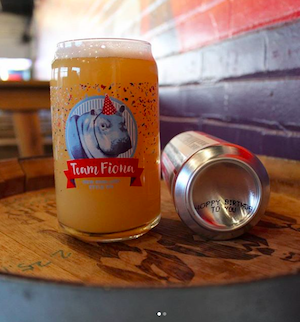 The limited edition Team Fiona birthday beer (Provided)