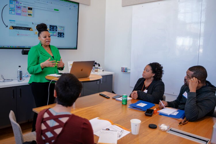 Jessica Shely, GDP Creative Agency, teaches founders how to use Wix to build their websites.