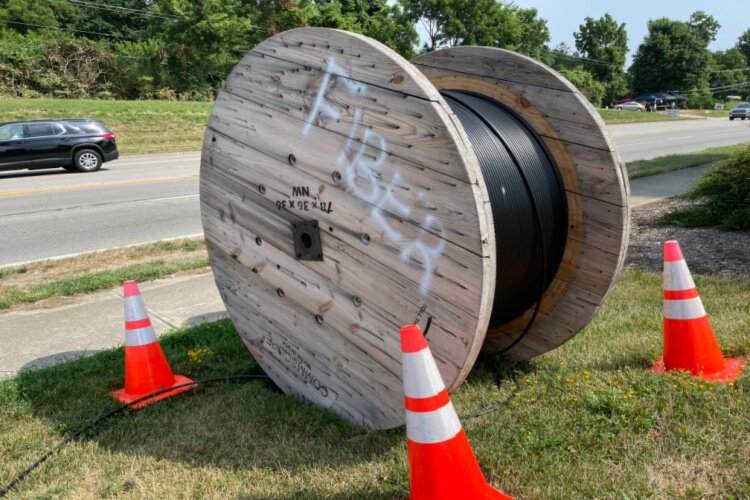 About 33,000 Boone County homes are slated to be wired.