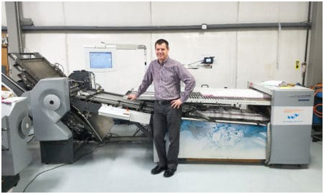 The Stahlfolder TH82 at the Flottman Company.