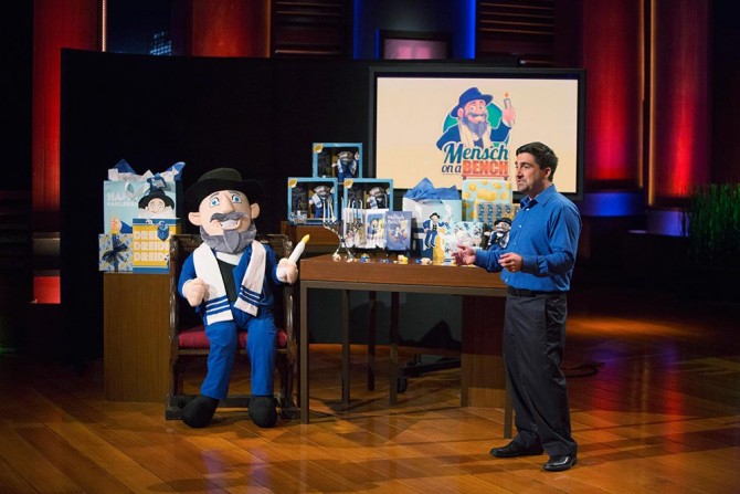Neal Hoffman on "Shark Tank" in December