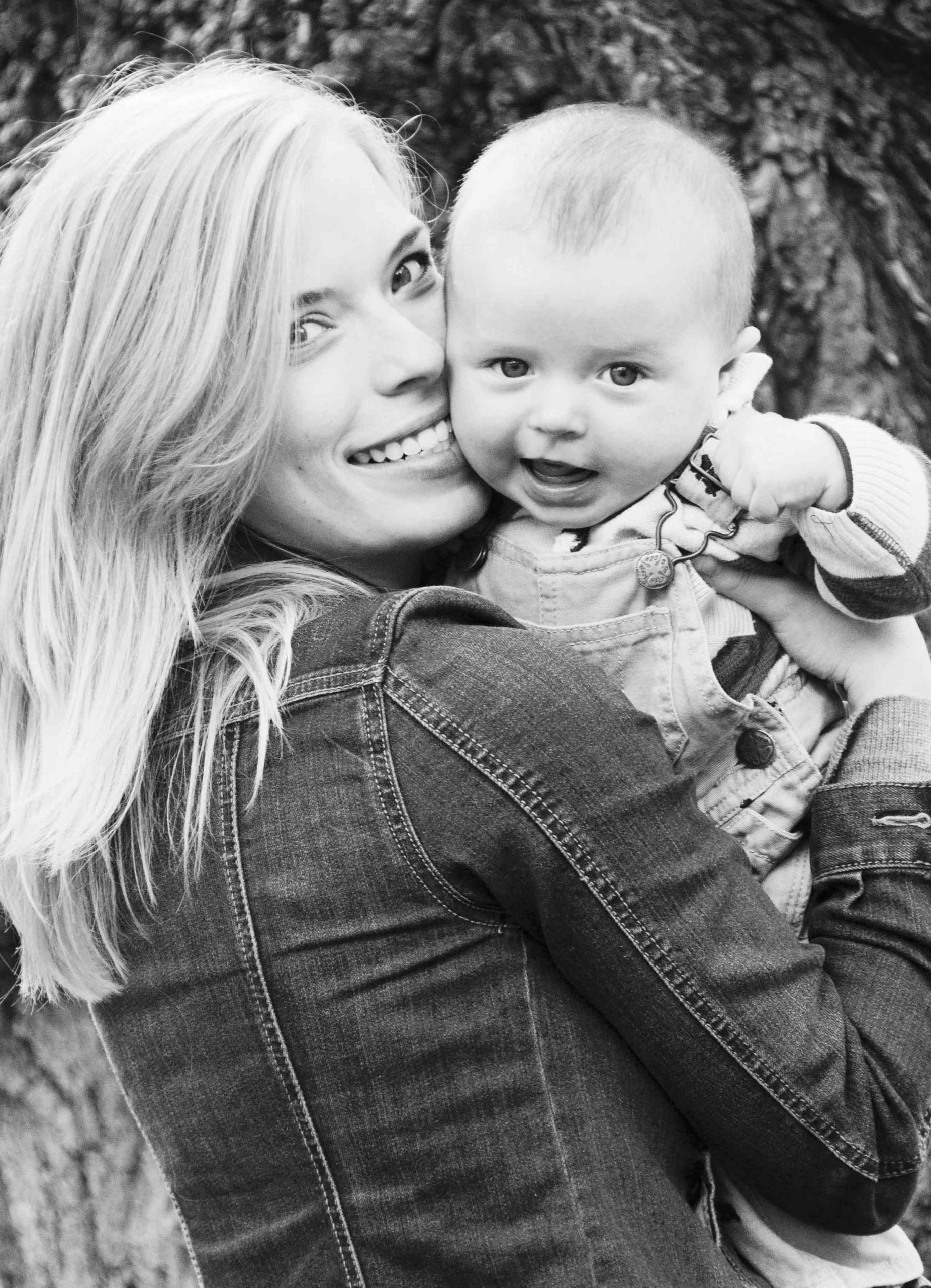 Libby Willig-Kroner and son Julian