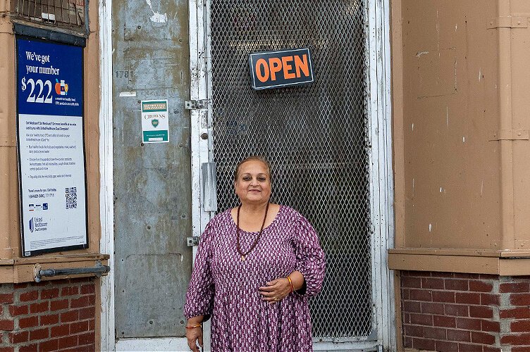 Renu Bakhshi's corner store in North Fairmount is home to the neighborhood seed library.