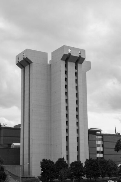 C.T. as seen from H.H. Richardson Memorial, in July 2025.