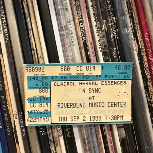 NSYNC at Riverbend Music Center, Sept. 2, 1999