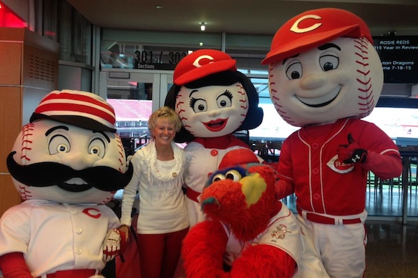 Dale Silver and Cincinnati Reds friends