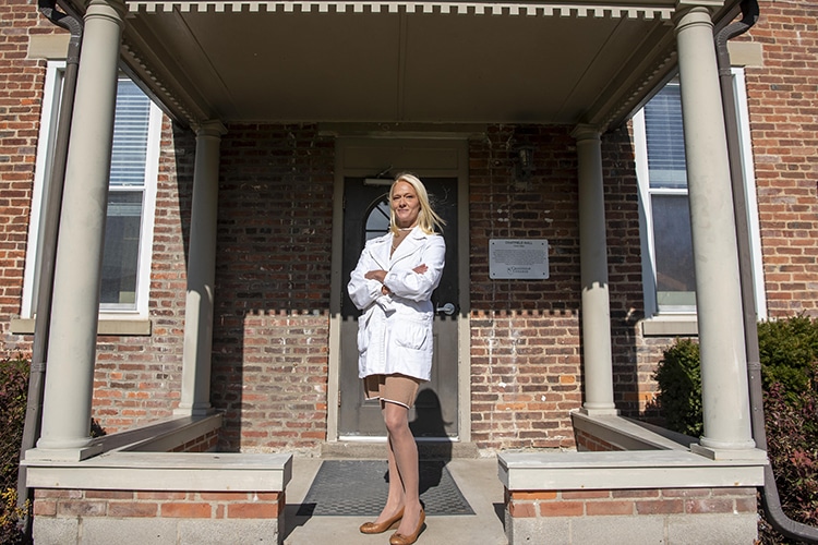 Stacey Strasser will soon open House of Hope,located in Dragonfly Village in Brown County, Ohio. 
JOE SIMON PHOTO